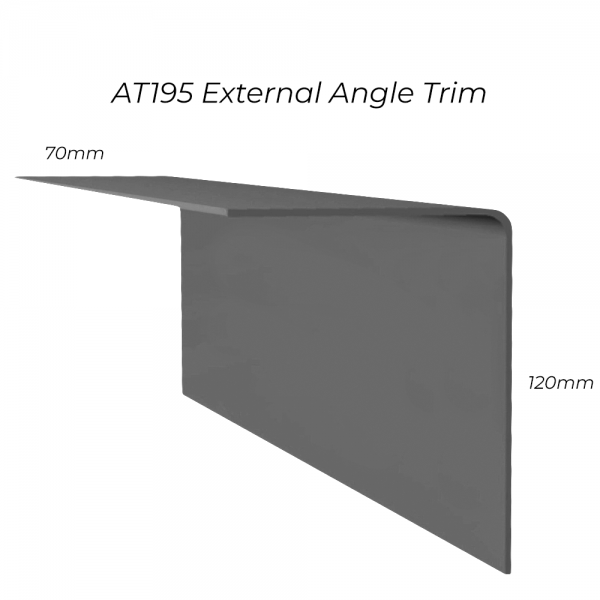 Trimline AT 195 External Angle Trim 3m